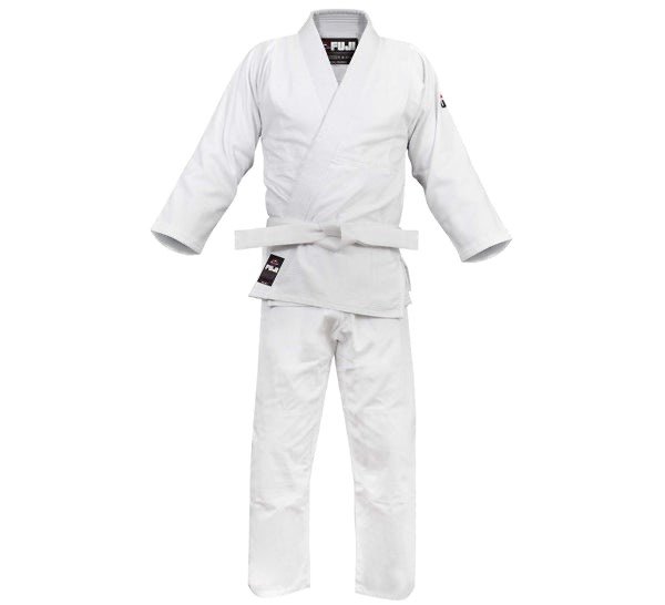 White Fuji single weave judogi